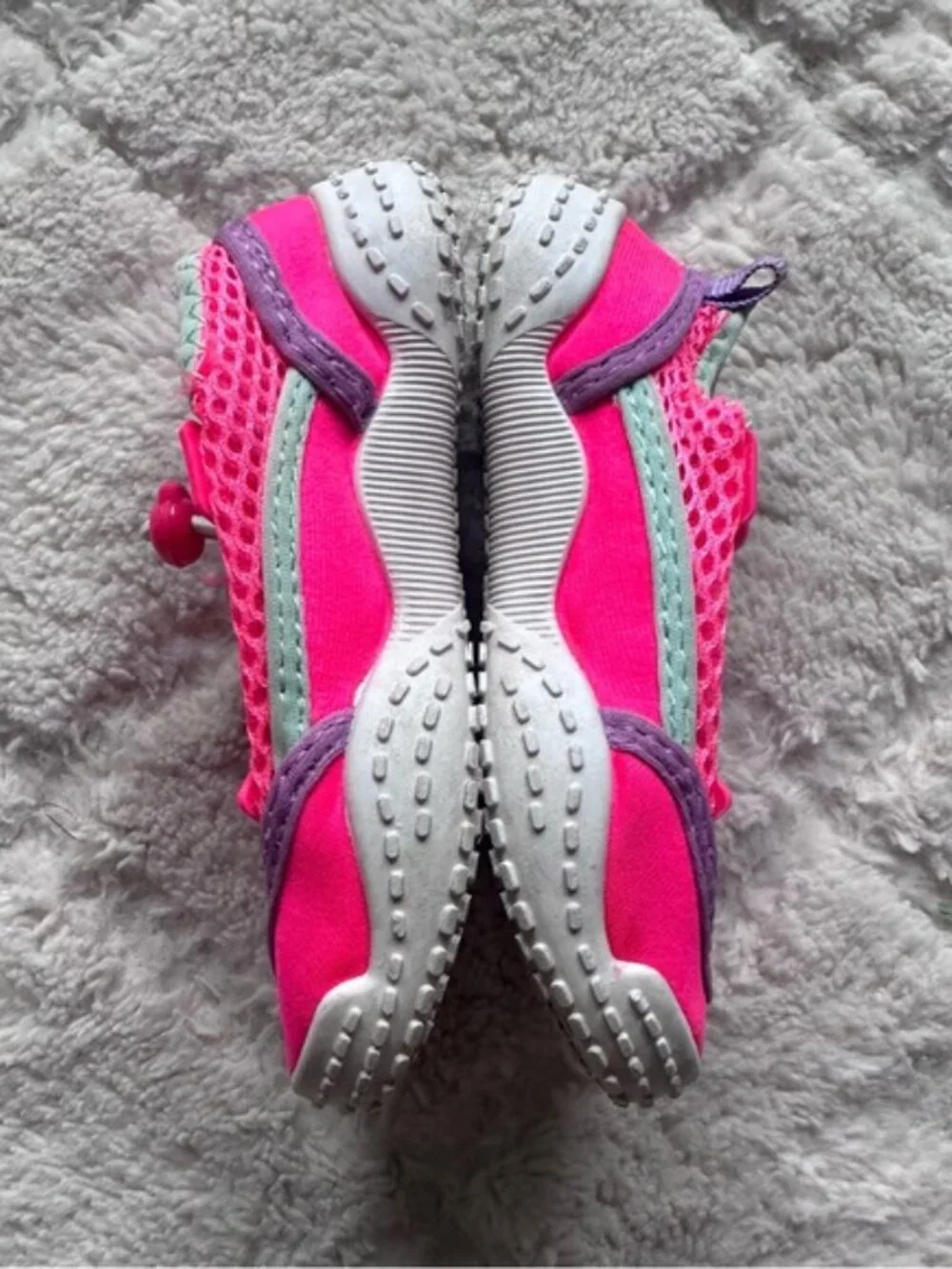 Wonder Nation | Pink Toddler Girls Water Shoes | Size 5/6